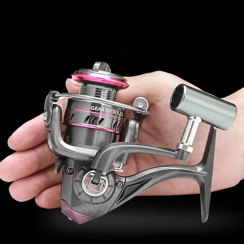 

Hercules Suitable for Girls Metal Fishing Reel Spinning Wheel Long Shot 13 BB 5.2:1 Surf Casting Sea Cast 1000-7000 Series River