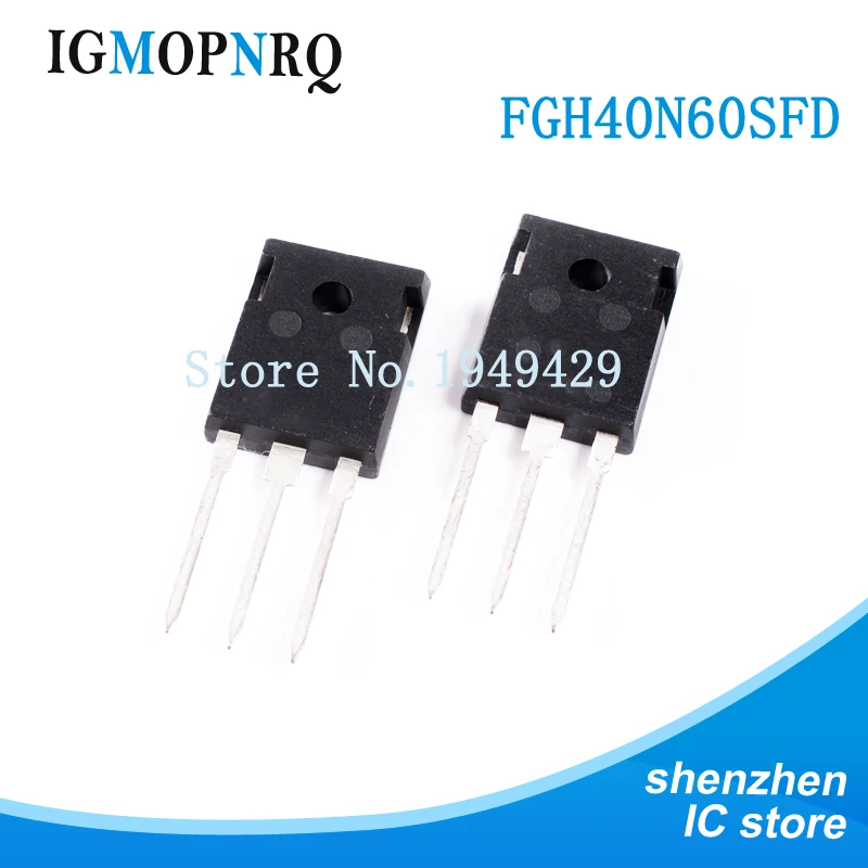 5pcs/lot FGH40N60SFD FGH40N60 40N60 TO-247 variable  tube IGBT welder new