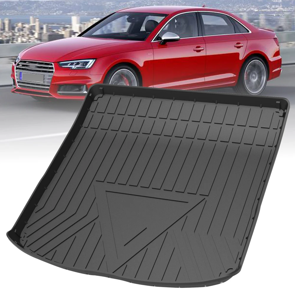 For Audi A3 A5 Q5 Q3 S4 Q8 Q7 2020 Car Trunk Protector Mat Rear Trunk Liner Cargo Floor Tray Carpet Guard Protector Accessories