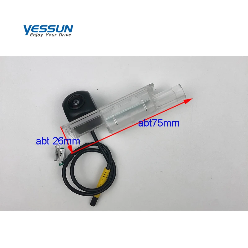 Fisheye Rear view camera For SEAT Leon 1P MK2 5F MK3 Exeo  2005~2015 AHD 720P backup camera/ 720P license plate camera