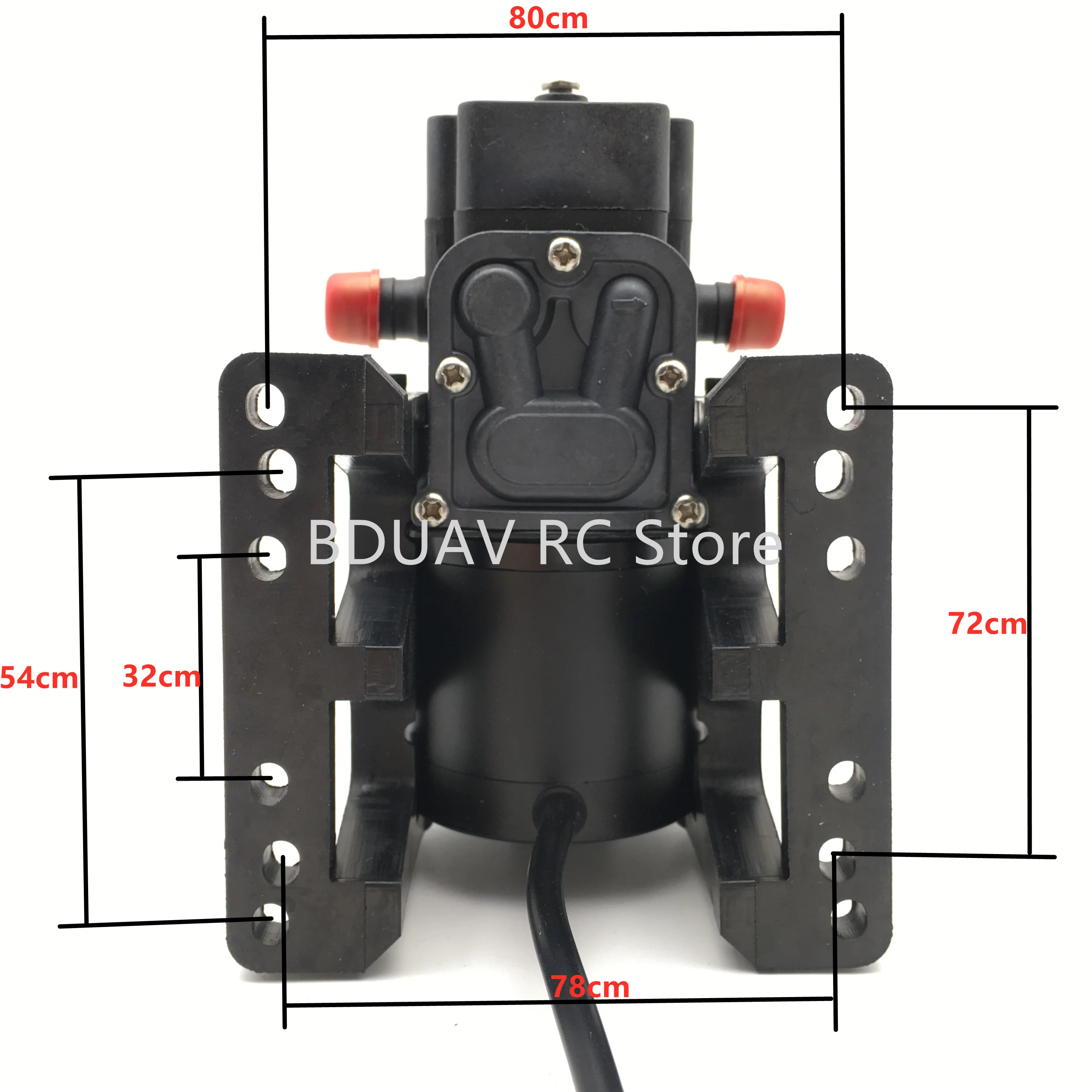 Hobbywing Combo pompa 5L bezszczotkowa pompa wodna 10A 12S 14S V1 opryskiwacz pompa membranowa dla rolnictwa roślin dron UAV