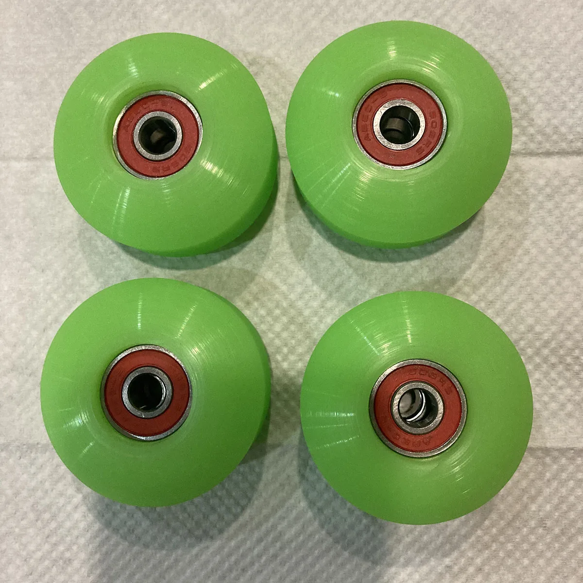 Hard Wheels Bearing Set, Stunt Skate Boards, DIY Wheel Parts, Replacement Supply, Free Post, 52mm PU Wheel, 95A, 4 Pcs