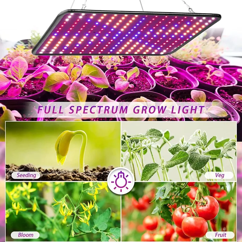 EU/US/AU 1000W Phytolamps LED Grow Light Full Spectrum Plant Lighting LED Quantum Fito Lamps For Indoor Flower Growth Tent Box