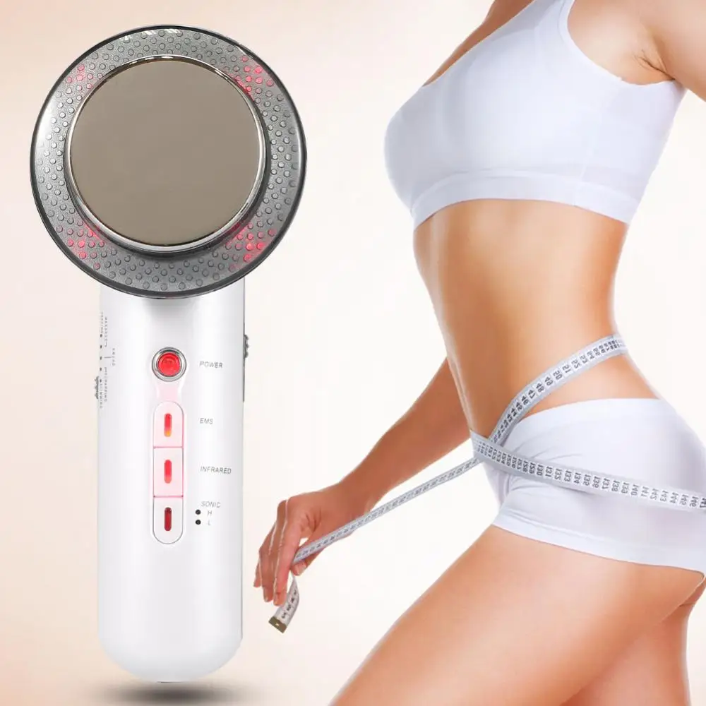 Ultrasonic Cavitation Full Body Lipo Slimming Tone Machine EMS Infrared Therapy Fat Burner Anti Cellulite Skin Tighten Massager