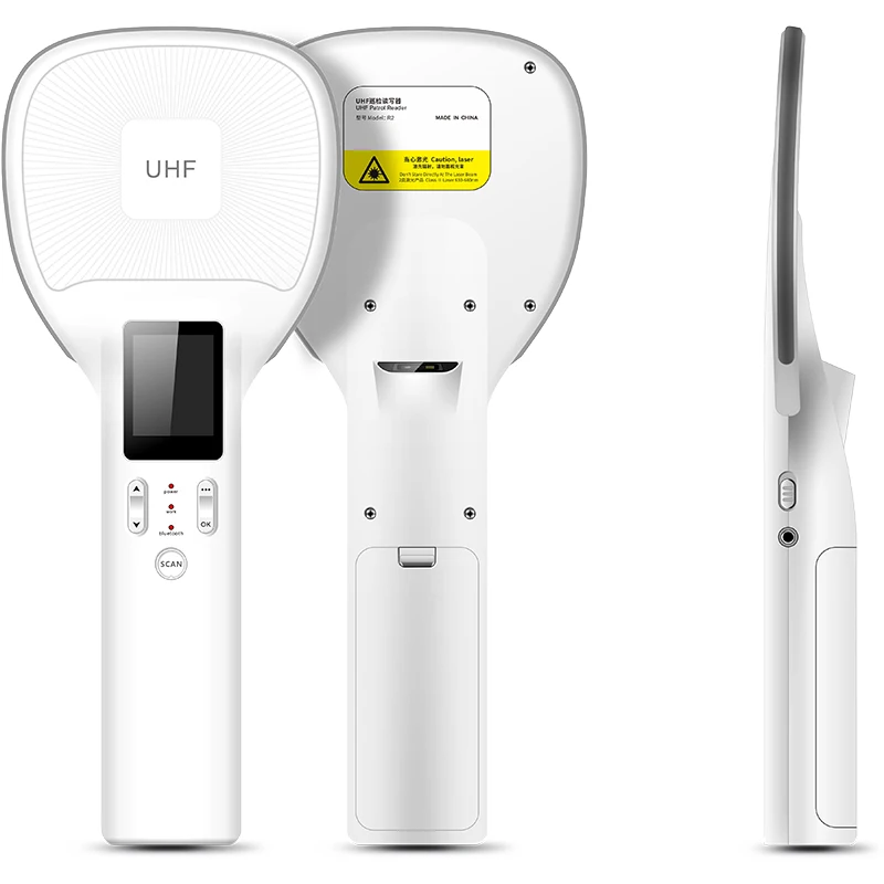 

Handheld Data Collection Device R2 UHF RFID connects to smart devices through Bluetooth