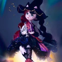DBS 드림 페어리 인형 1/6 BJD 할로윈 콤보 이름, 악마 기계식 조인트 바디, 메이크업 걸스 SD