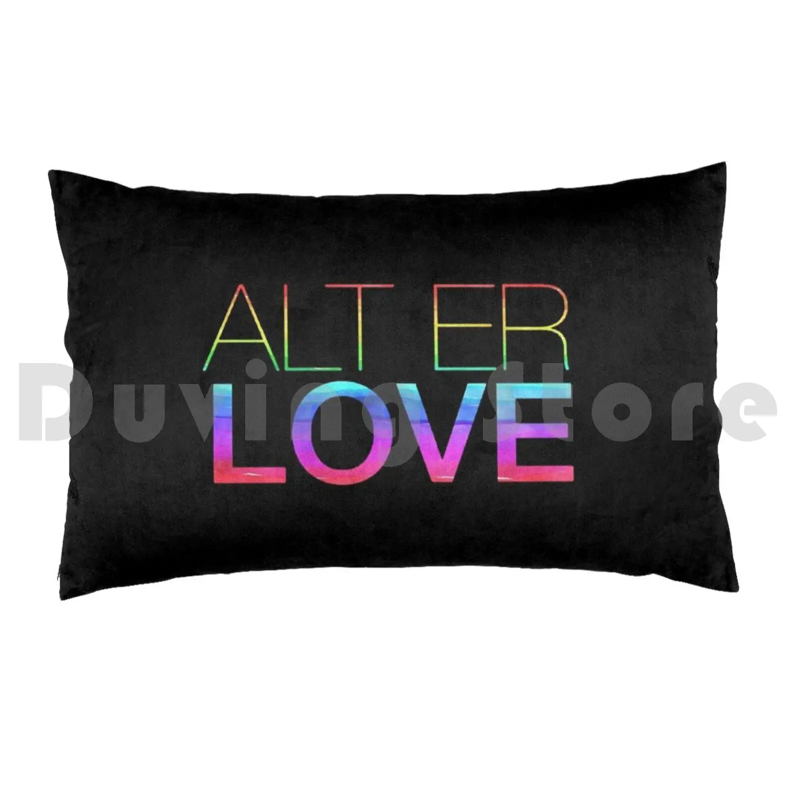 Alt Er Love Rainbow Pillow Case Printed 35x50 Skam Sweden Italy France Nl Druck Italian John Tv Original Show