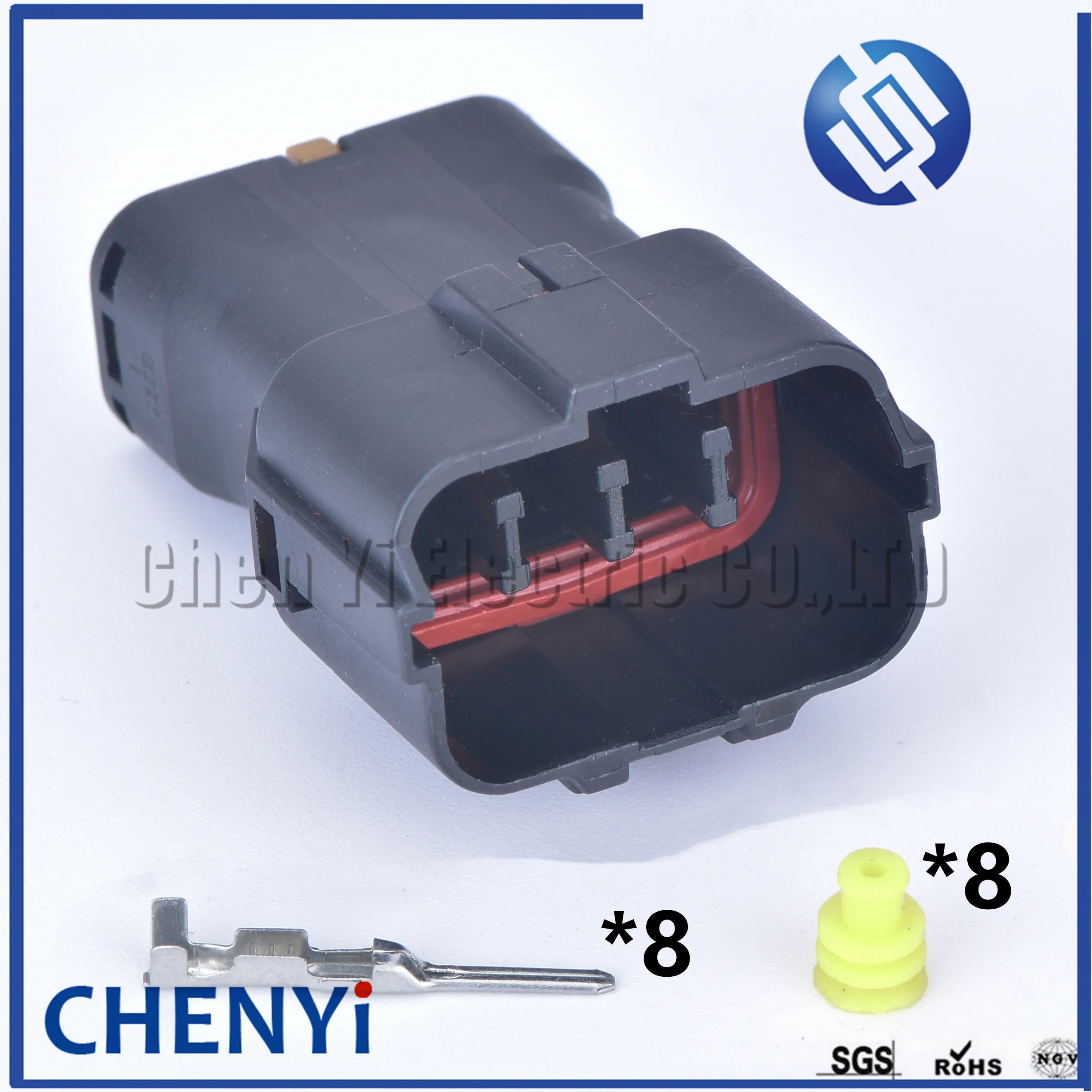 1 set 8 Pin car waterproof male or female plug auto electrical wiring harness connector 7222-7484-40 7123-7484-40 MG610339