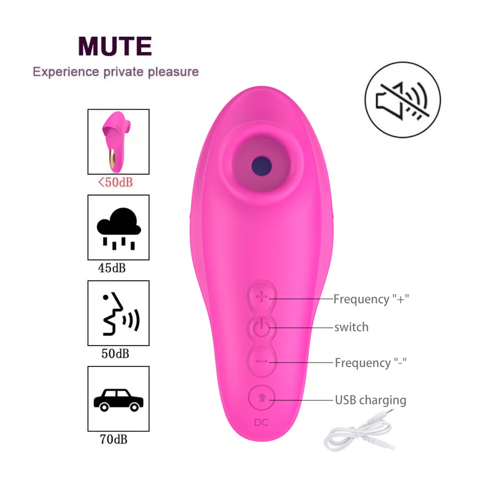 Vagina Sucking Vibrator 10 Speeds Vibrating Sucker Oral Sex Suction Clitoris Stimulator Erotic Sex Toy for Women Sexual Wellness