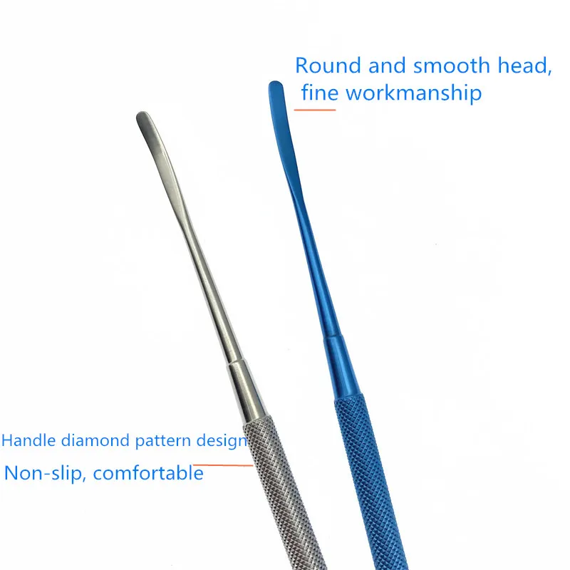 Ophthalmic tool Double-ended Freer Periosteal Elevator Titanium alloy/ stainless steel Ophthalmic surgical instruments