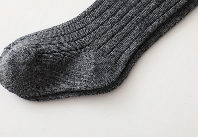 Spanische Kindersocken, gestreift, für Jungen und Mädchen, Baumwollsocke, atmungsaktiv, kniehoch, lange Baby-Socken, Schuluniform-Socken, 0–7 Jahre – Detail 11
