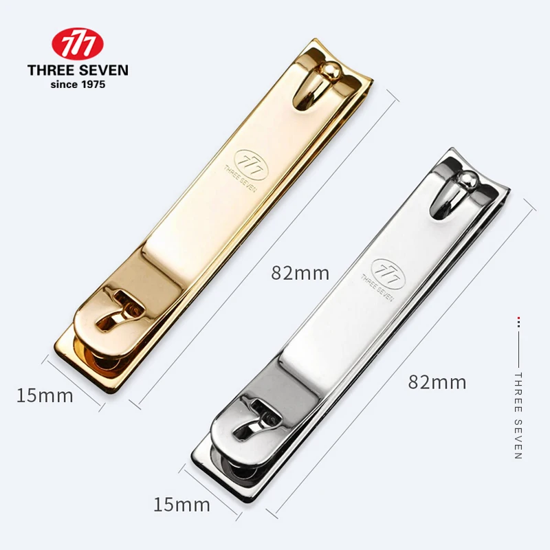 THREE SEVEN 1Pc Nail Clipper Fingernail Scissor Manicure Cutter Pedicure Nail Tools Toenail Trimmers with Nail Files