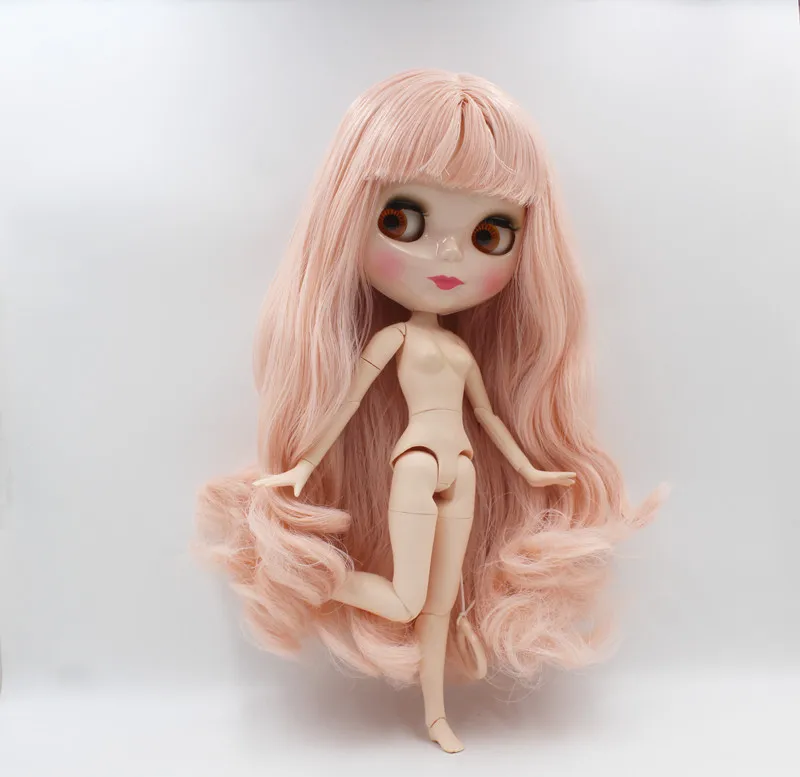 

Free Shipping Top discount 4 COLORS BIG EYES DIY Nude Blyth Doll item NO. 792J Doll limited gift special price cheap offer toy