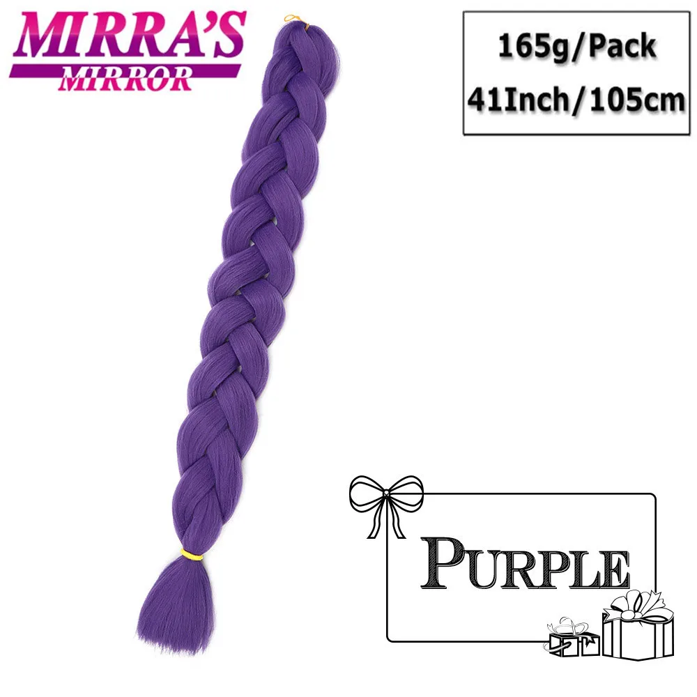 Mirra's Mirror Super Long Jumbo Braid Hair 41 Inch Synthetic