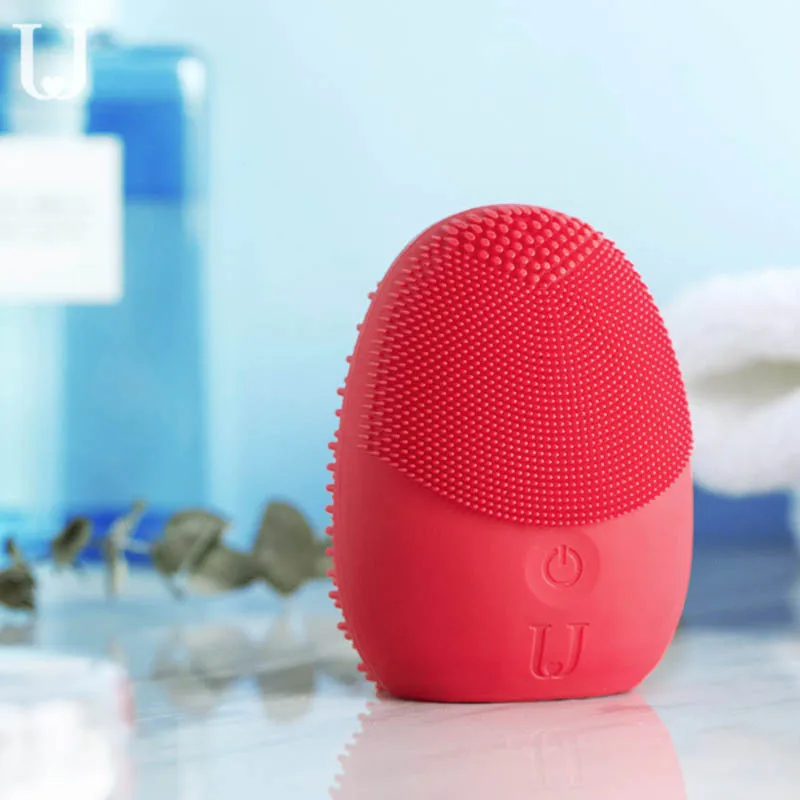 Spazzola elettrica per la pulizia del viso ricaricabile impermeabile Spin Sonic Exfoliator Face Scrubber Cleanser macchina per la cura della pelle Dropshipp