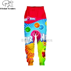 PLstar Cosmos Newest candy Snack bag chocolate sauce Pants men Novelty 3d cool Harajuku Pants Full Hip Hop Sweatpants Dropship