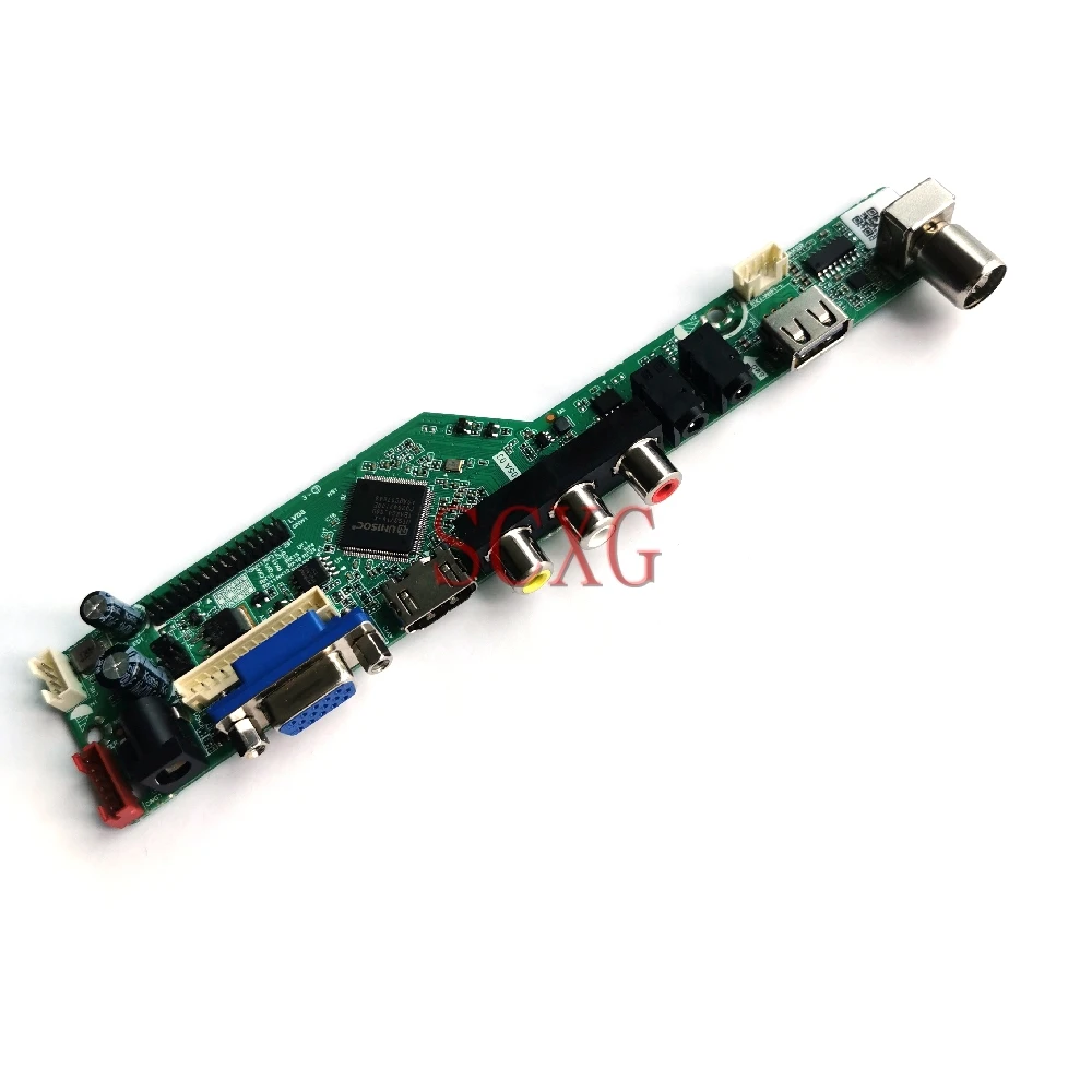 1280*800 30Pin LVDS ajuste LP141WX3-TLA1/TLB1/TLN1/TLP1/TLQ1/TLR1 VGA AV HDMI USB compatible con 1CCFL LCD kit de pantalla coche tarjeta analógica