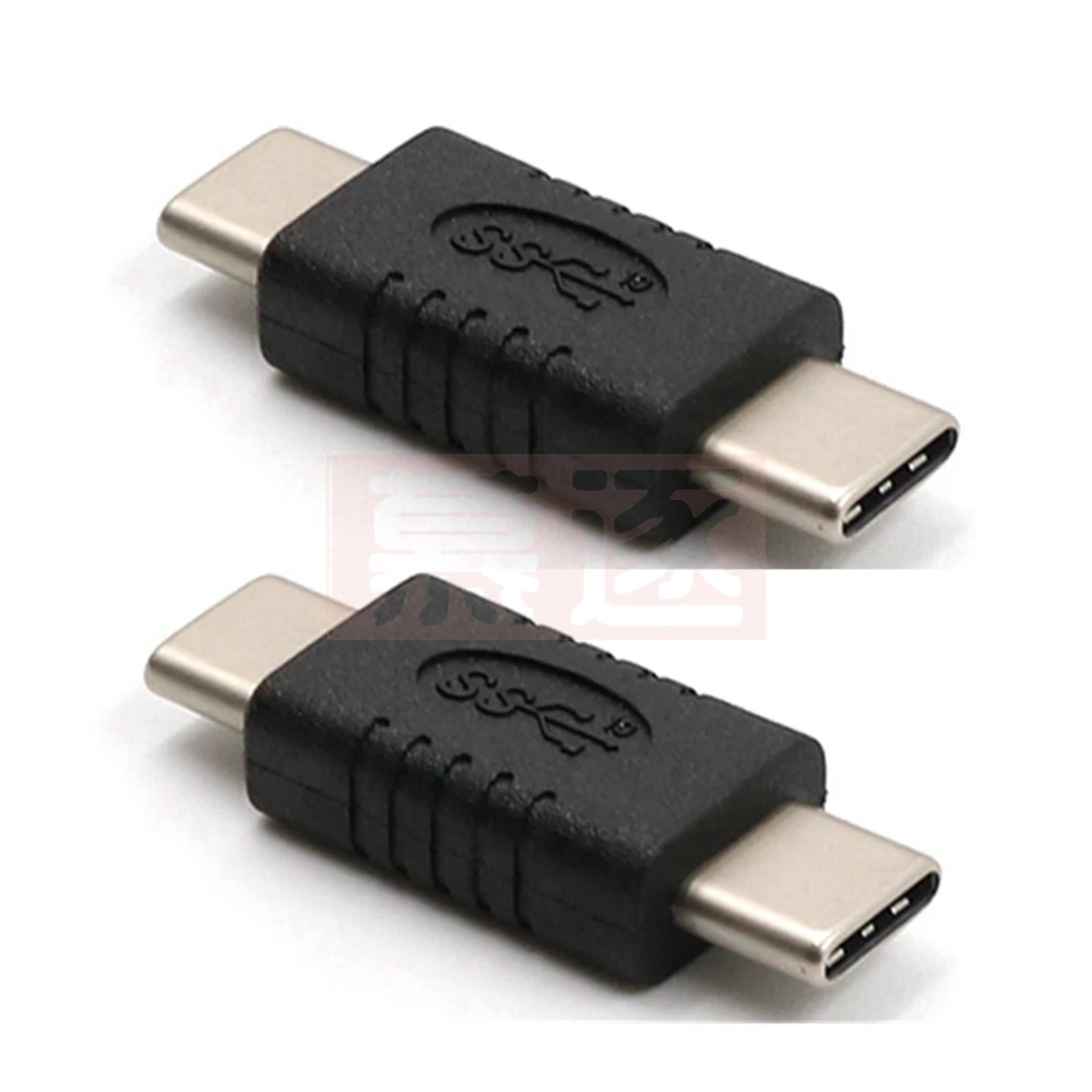 محول من النوع C ذكر إلى ذكر كابل بيانات USB-C محول كابل تمديد ذكر