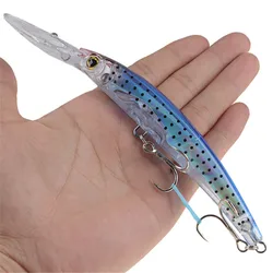 1Pcs High Quality Sinking Minnow Fishing Lures 17cm 24g Crankbait Jerkbait Fishing Wobblers  Artificial Hard Plastic Bait Tackle