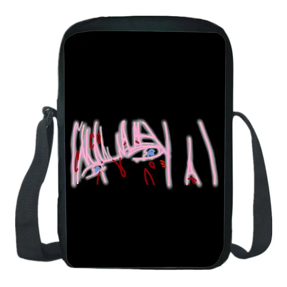 Darling In The FranXX Shoulder Bag Cartoon backpack Canvas School Bag Ash Lynx Cosplay Messenger Bag School Bag.Customize Logo