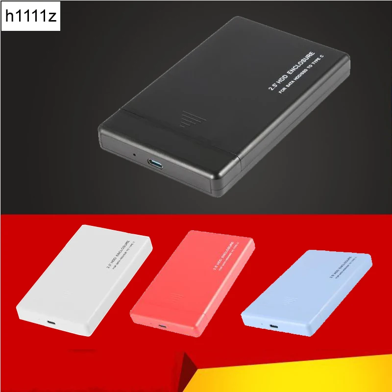 

2.5 Inch USB3.1 HDD Hard Disk Drive Case Type-C To SATA3.0 External HDD Hard Drive Enclosure SSD Enclosure Computer Accessories