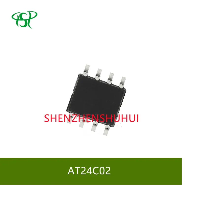 10pcs/lot  AT24C02 24C02 SOP8 EEPROM memory SMD