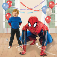 1set 3D Big Spider Hero Man Mylar Number Foil Balloons Birthday Party Baby Shower Decoration Supplies Kids Gifts Air Globos