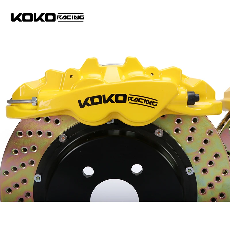 Accesorios Para Auto High Performance 8530 Yellow Caliper with Slotted Disc Rotors for Mercedes Cla