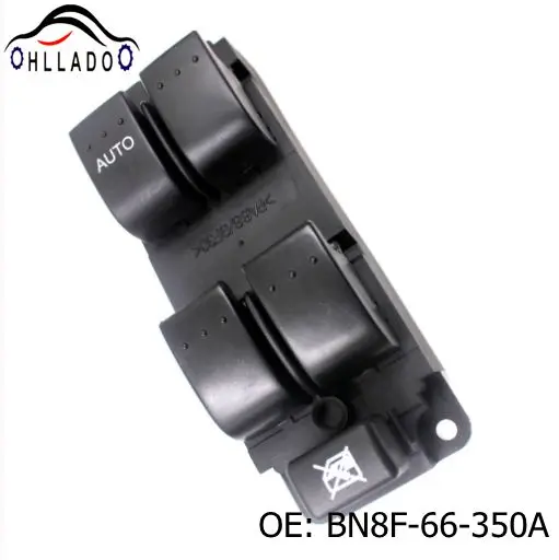 High Quality Car Master Power Window Switch BN8F-66-350A 5 Button Fit For Mazda 3 2004-2009 Car Master Switch BN8F66350A