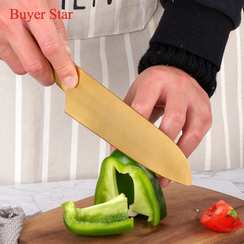 Colorful Durable Kitchen tools Boning Knife Cleaver Stainless Steel cutter- 6.3Inch Blade -Metal Long Handle For BBQ Restaurant