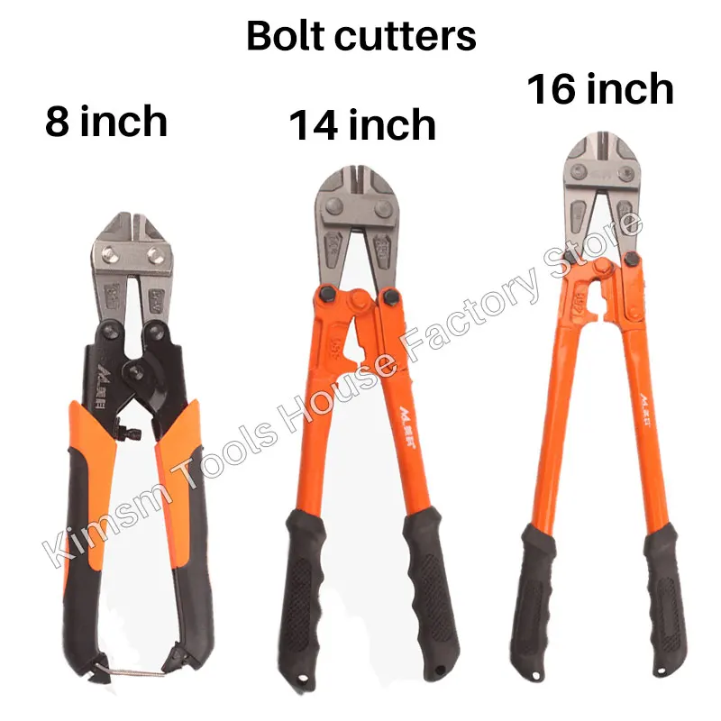 Heavy Wire Cutting Pliers For Metalworking Bolt Cutters Multifunction Wire Clippers Shear Range 0-6mm Save Effort DIY Hand Tools