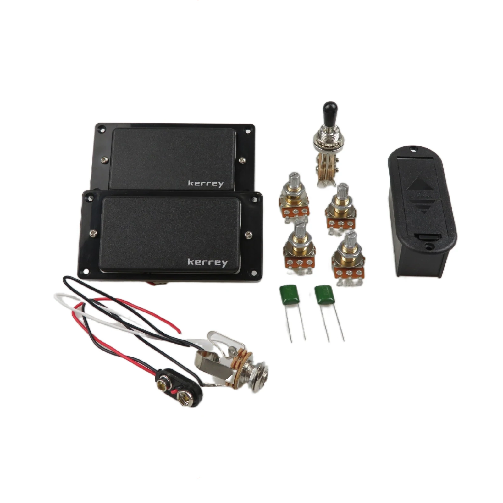 

Керри активные звукосниматели звукосниматель для гитары хамбакер Пикап Alnico магниты с v-образной горловиной и моста/с потенциометром набор аксессуаров