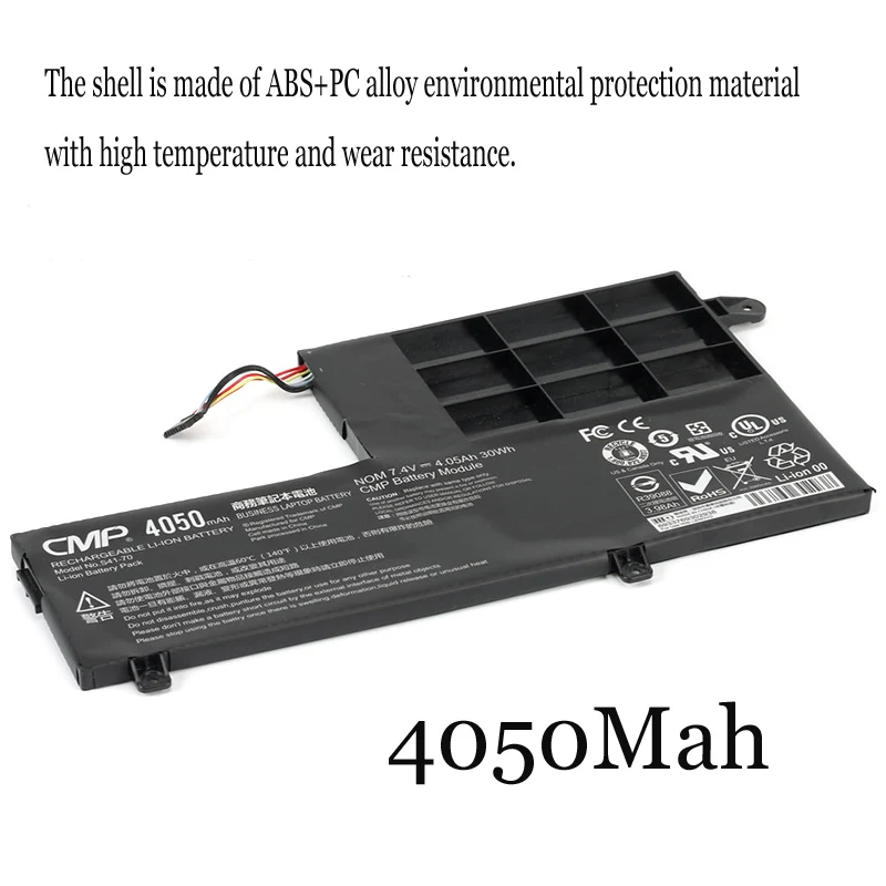

1PC New Laptop Battery Internal For Lenovo 300S 500S-14 15ISK U41 S41-70 L14M2P21