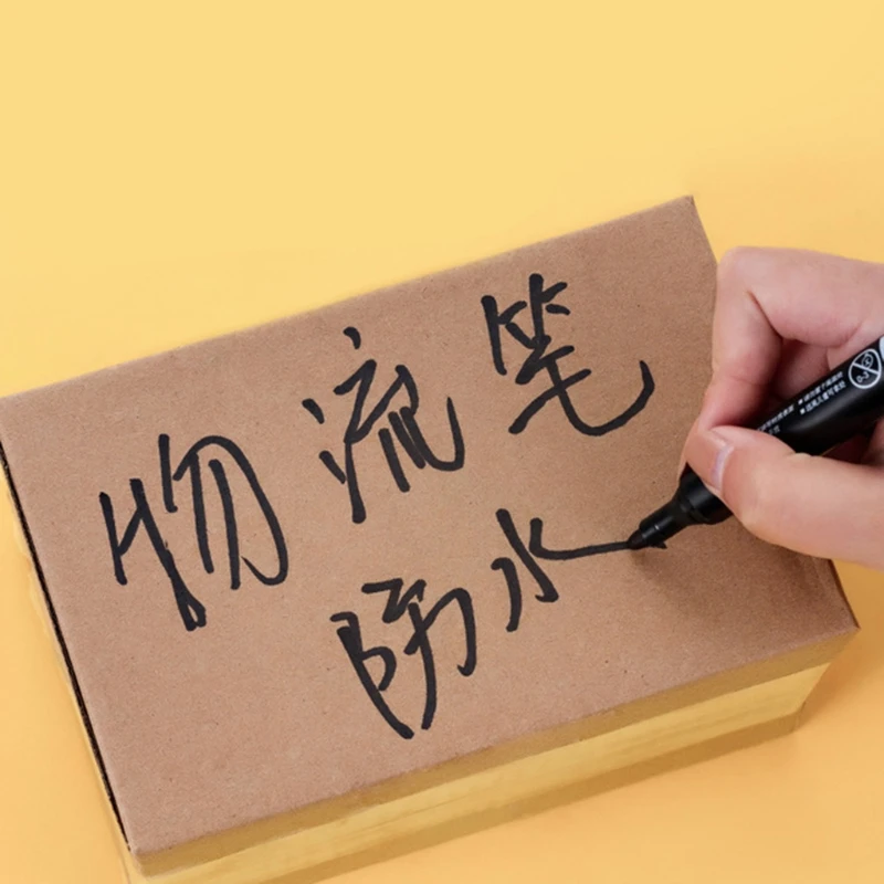 지울 수 없는 방수 마커 브러시 펜, 스케치 기반 마커, 드로잉 펜, 미술 용품, 디자이너 페인트 펜, 10 개