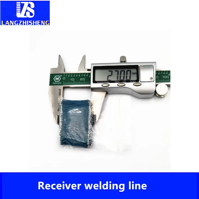 Welding line moving iron unit connection MMCX line receiver loudspeaker welding line of 100 PCS