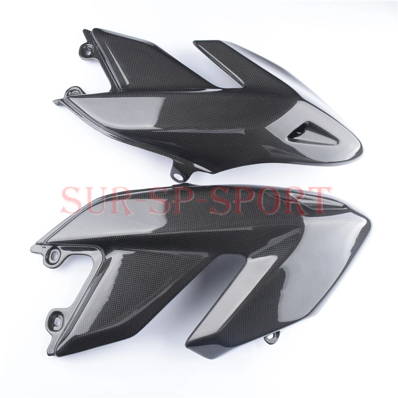 Side Panel Fairing Cowling For Ducati Hypermotard 1100 1100S Full Carbon Fiber 100%