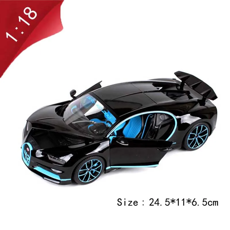 1/18 Scale Metal Vehicle Car Alloy Diecast Sports Car Model Boys Toys Collection Gift Exhibition Display