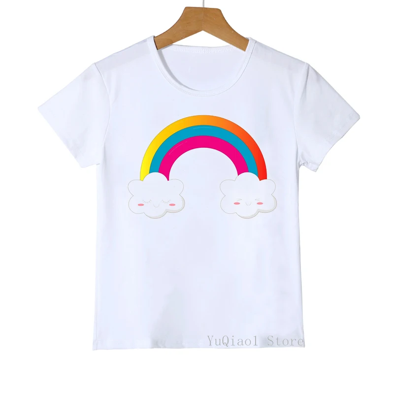 Cute Kids Tshirt Cartoon True And The Rainbow Kingdom T Shirt Baby Girls Lovely Tees Summer 2021 White Teen Youth T-Shirt Top