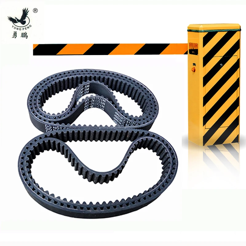 

5pc Timing Belt 520-5M-15 HTD5M Teeth 104 Length 520mm Width 15mm Rubber Closed-loop 520-5M S5M for Road Gate 5M Pulley