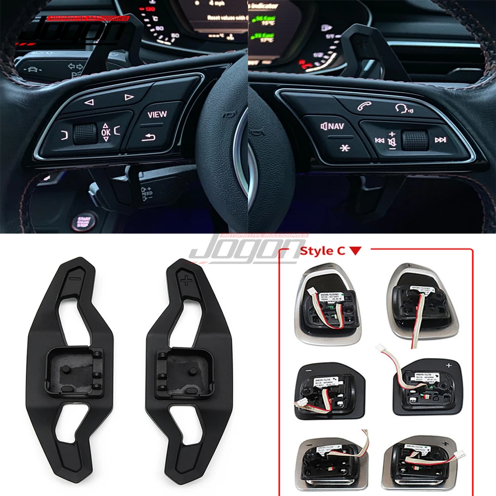 Replace Steering Wheel Paddles Shift For Seat Leon FR Cupra Alhambra Ateca Leon /Leon 4 5F/ ST Arona Ibiza Car Accessories