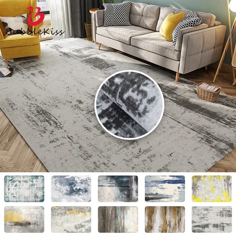 

Bubble Kiss Customized Abstract Carpet In The Living Room Nordic Style Loop Velvet Bedroom Rug Light Luxury Thickened Floor Mat