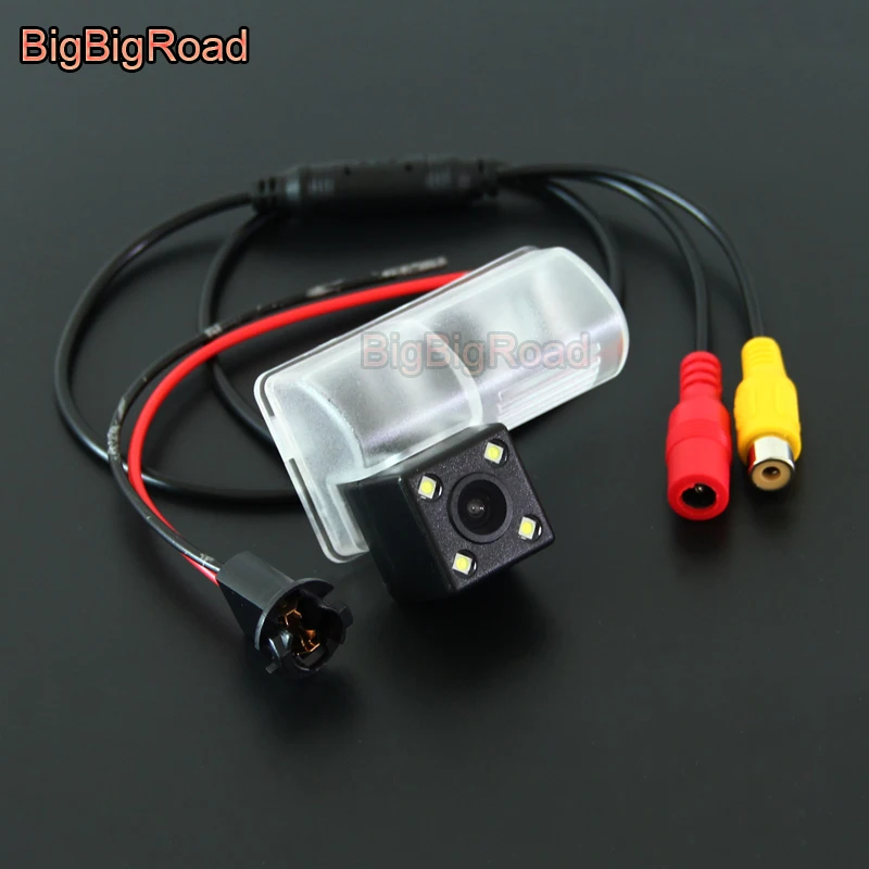 BigBigRoad Auto Achteruitrijcamera Reverse Backup Camera Met Filter/Power Relay Voor Toyota Vios/Etio's/YARiS L 2015 2016