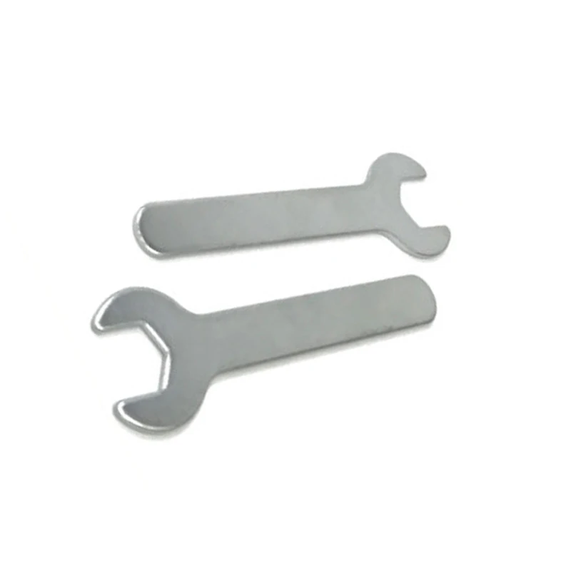 Chave de extremidade aberta de cabeça única, abertura de 4-22mm, chave pequena ultrafina de extremidade única para suporte de banheiro, 1 peça