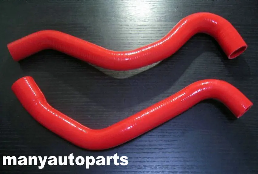 For Nissan Patrol GU 3.0TD ZD30 Y61 Diesel Turbo silicone radiator hose kit RED