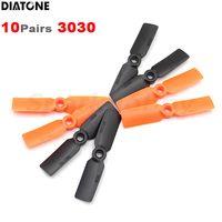 10Pairs Diatone 3x3 3030 3inch 2 Blade CW CCW PC Propeller 5mm Aperature 130-150 Frame 1306 Motor RC FPV Multicopter Quacopter