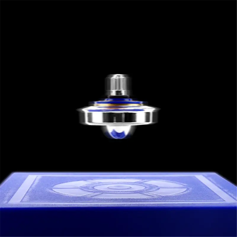 Kids Magnetic Spinning Tops Levitation Magic Gyro Gyroscope Suspended UFO Floating Levitating Classic Toy