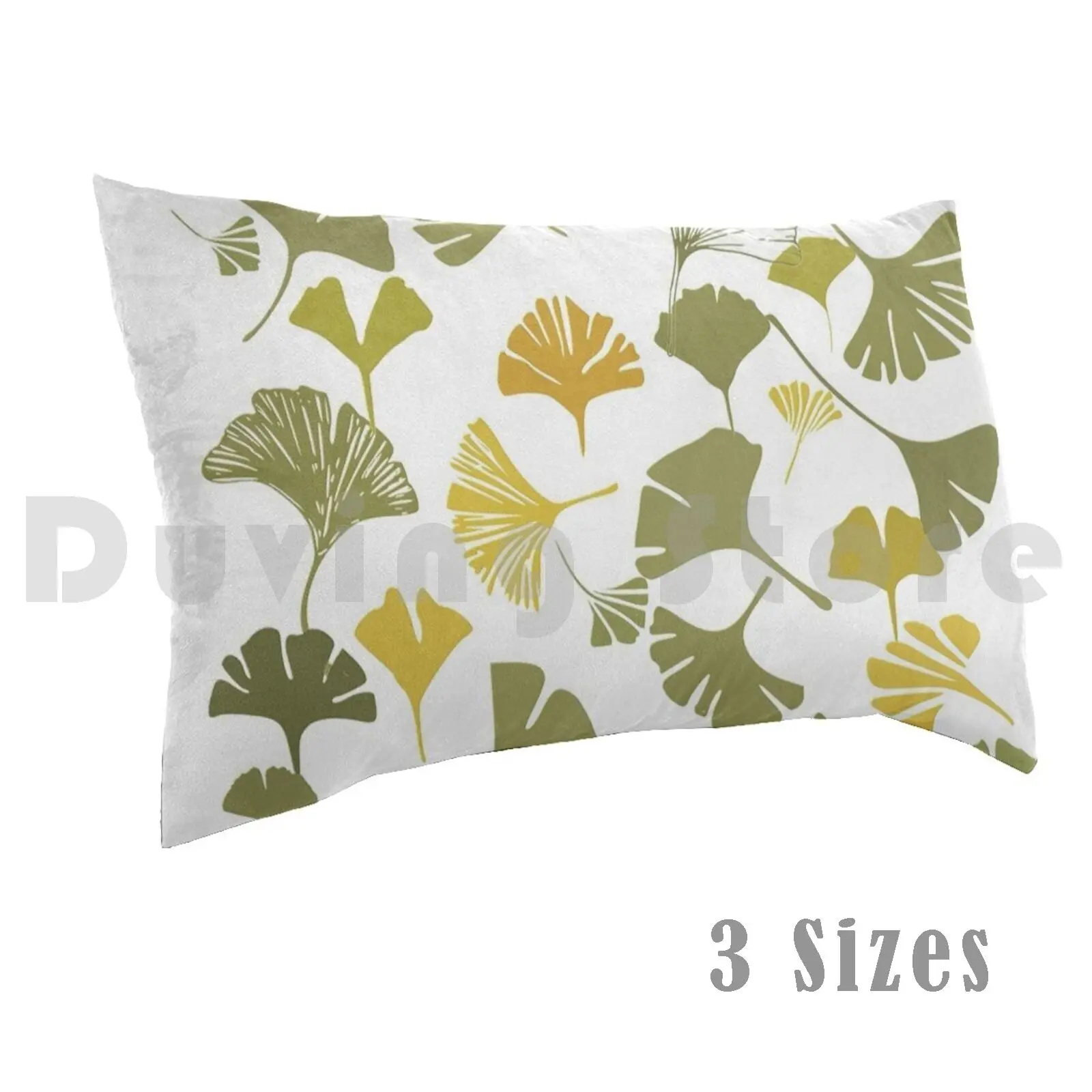 Ginkgo Leaves Pillow Case 20*30 Inch Ginkgo Leaves Pattern Bathmat Duffel Backpack Skins Sleeves