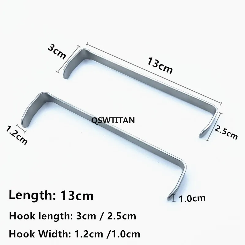 Farabeuf Thyroid Retractor 2pcs/set Veterinary Orthopedics Practice Instruments