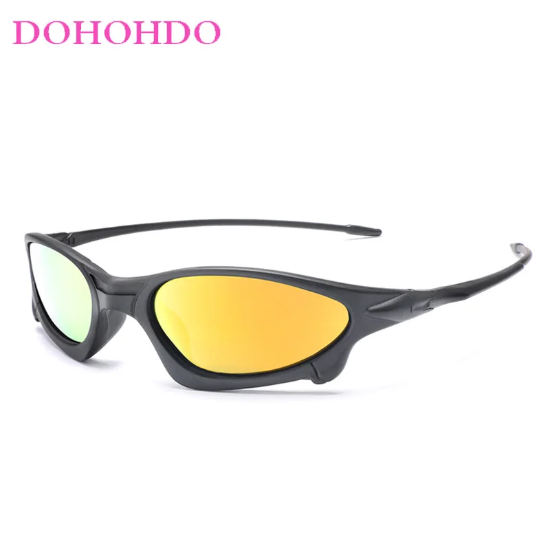 DOHOHDO Brand Design Polarized Sunglasses Men\'s Driving Sun Glasses Small Size Unique Frame Outdoor Sports Goggles Eyewear UV400