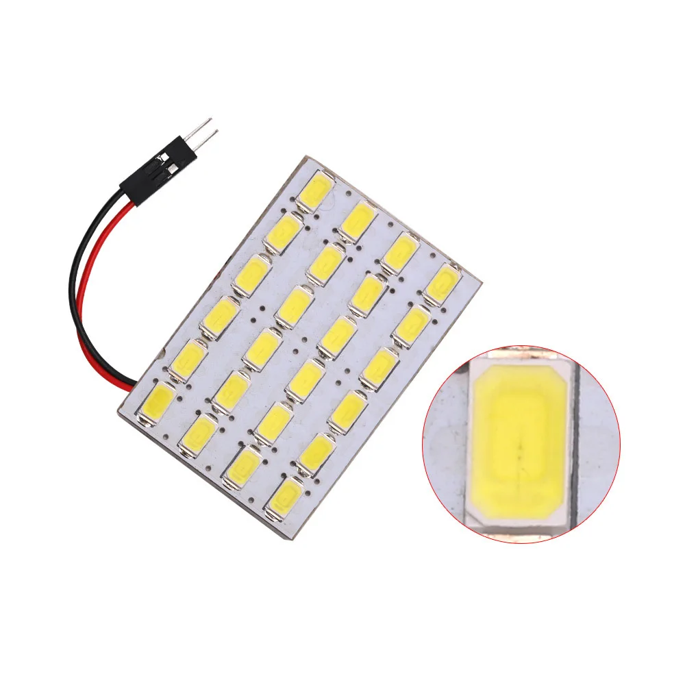 Car Led Roof Light 24smd 5630 General Interior Reading Light 12V Trunk Light Room Light LED Car Top Lamp 12 White Light PC Board